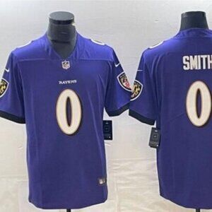 Roquan Smith Purple Vapor Untouchable Limited Jersey